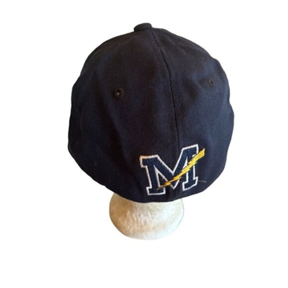 Richardson Pro Model Style 585 Med/Lg Navy Blue Embroidered Cap Hat - Picture 2 of 4